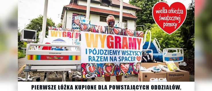 Koronawirus. Łóżka od Owsiaka także w naszym szpitalu? - Zdjęcie główne