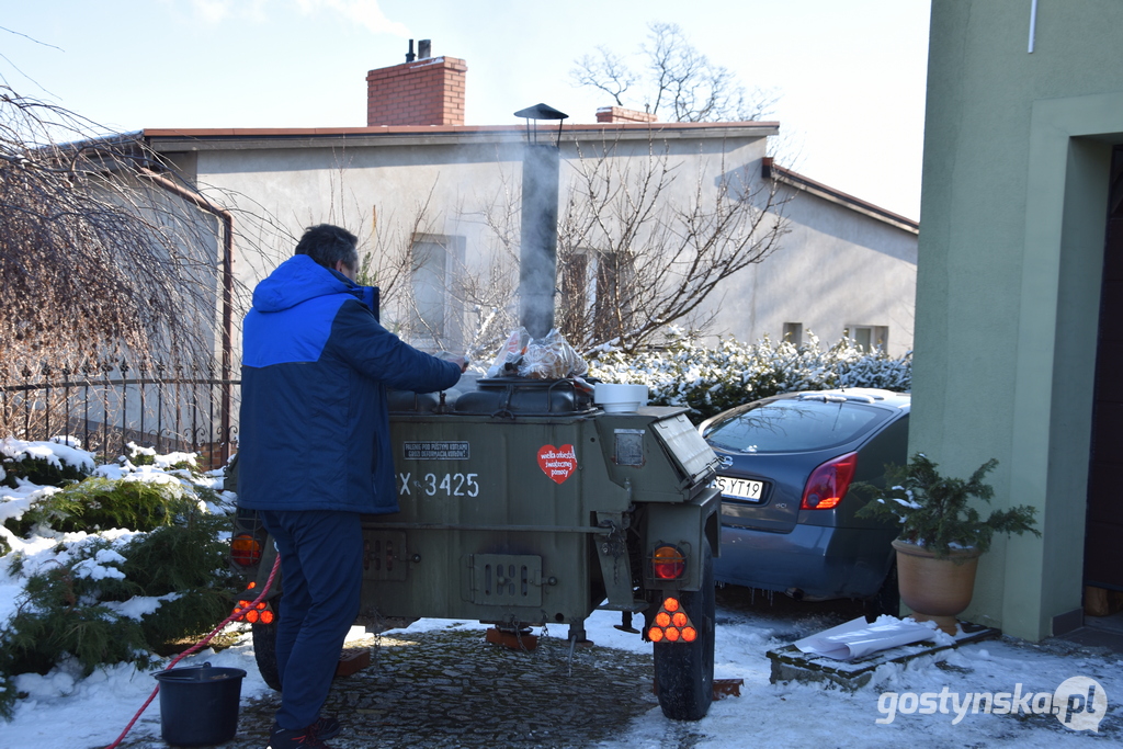 29. finał WOŚP w Gostyniu - 15. Bieg ulicami miasta - Policz się z cukrzycą. Rozdawali grochówkę