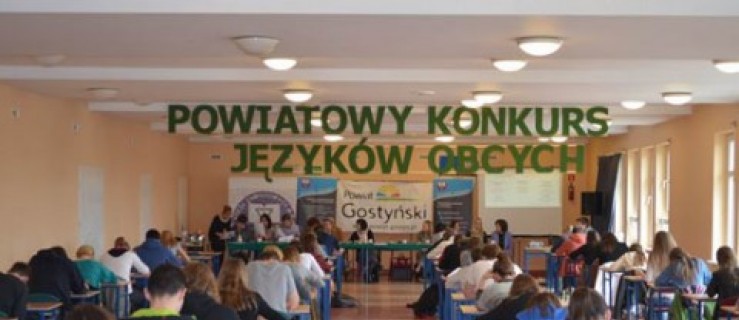 Powiat - Gostyń. Zmagali się z językiem obcym (galeria) - Zdjęcie główne