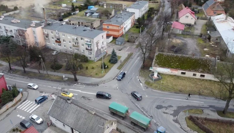 Rozpoczęcie budowy pierwszego ronda w Poniecu na skrzyżowaniu ulic Rydzyńskiej i Bojanowskiej. Wykonawca wprowadza objazdy - Zdjęcie główne