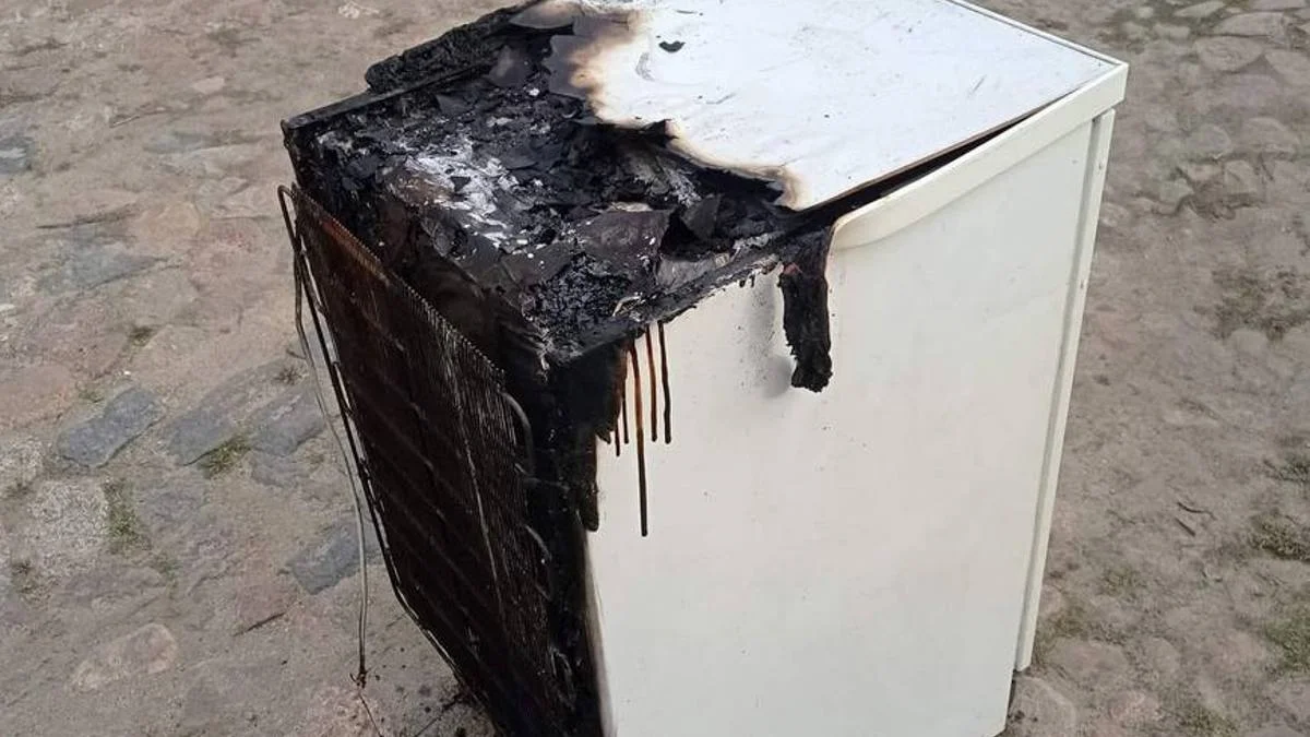 Pożar w domu w Ciołkowie. Właściciel zachował "zimną krew" - Zdjęcie główne
