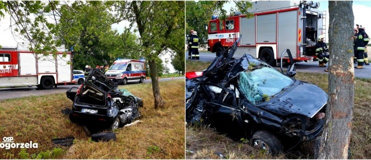 25-latka wpadła w poślizg i zjechała autem do rowu - Zdjęcie główne