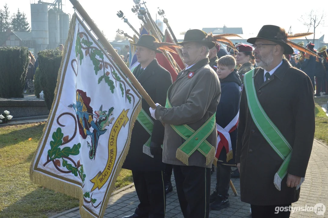 Krobia. Na zakończenie obchodów 103. rocznicy odzyskania przez Polskę niepodległości przed pomnikiem Powstańców Wielkopolskich padły bardzo znamienne słowo; że "najwyższe cele osiągaliśmy tylko wówczas, gdy jednoczyła nas wspólna sprawa"