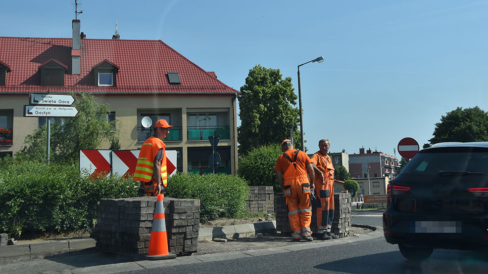 PILNE! Utrudnienia w ruchu na gostyńskich rondach - Zdjęcie główne