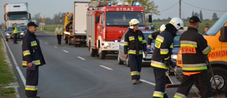 Karambol na drodze. Trwa ustalanie okoliczności. [Aktualizacja] - Zdjęcie główne