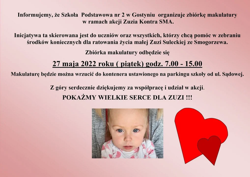 Co się będzie działo dla Zuzi w najbliższych dniach i tygodniach?