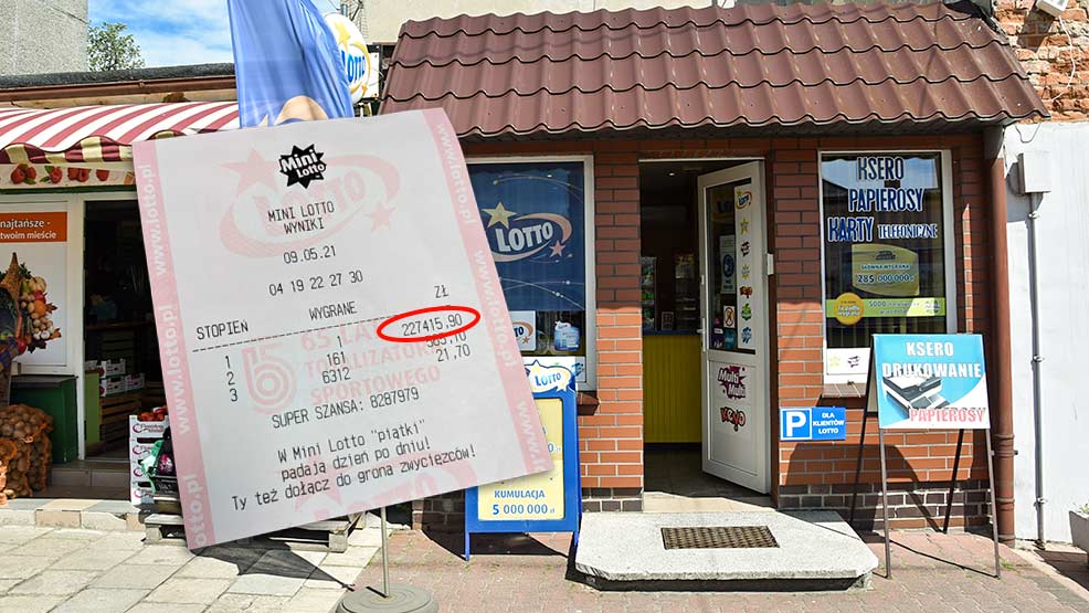 W gostyńskiej kolekturze Lotto padł zwycięski kupon - Zdjęcie główne