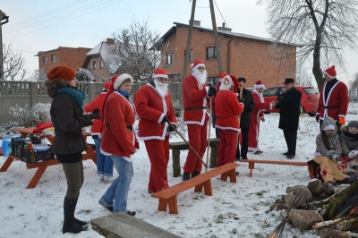 Mikołajki przy ognisku w Grabonogu - Zdjęcie główne