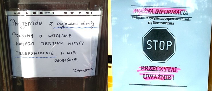 Lekarze apelują do pacjentów, aby unikali osobistych wizyt. Udzielają porad przez telefon - Zdjęcie główne