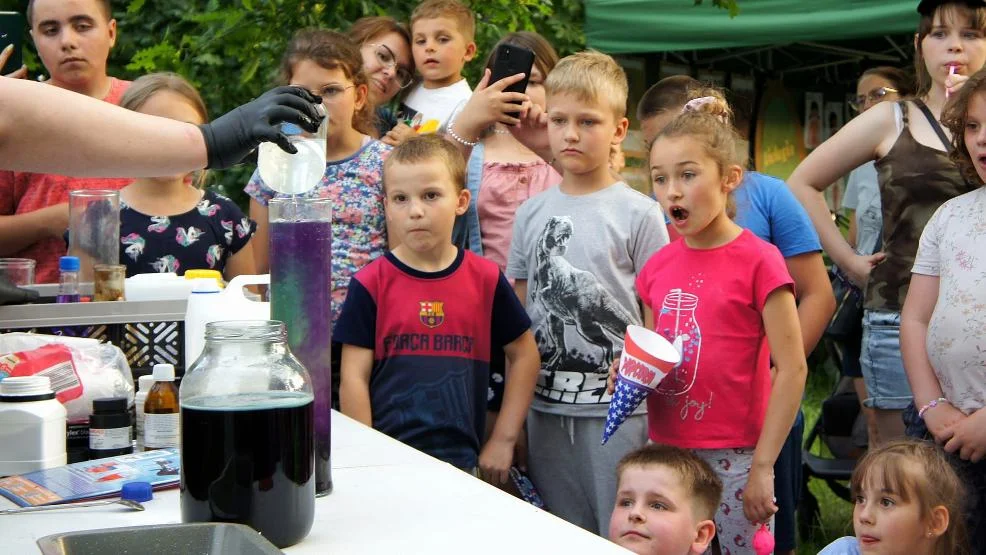 Stowarzyszenie Mercury z Krobi zorganizowało "Wieczór z nauką" dla dzieci w Borku Wielkopolskim - Zdjęcie główne