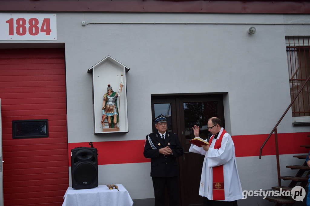 OSP Siedlec doczekało się poświęcenia figury swojego patrona