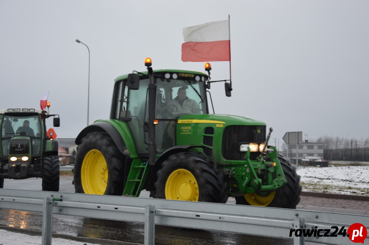 Protest rolników w Kaczkowie - Zdjęcie główne