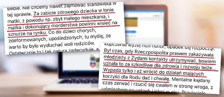 Zarzuca stowarzyszeniu rasizm, antysemityzm i homofobię - Zdjęcie główne