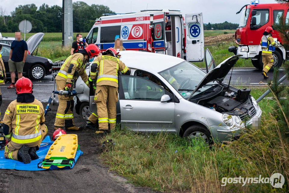 Śrem - obwodnica. Zdarzenie drogowe, które miało miejsce na obwodnicy Śremu 1 sierpnia policja zakwalifikowała jako kolizję