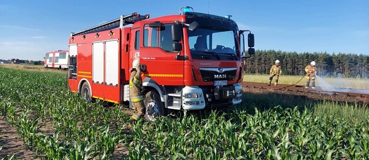 Pożar na torach - Zdjęcie główne