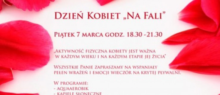  Gostyń. Dzień Kobiet na pływalni  - Zdjęcie główne