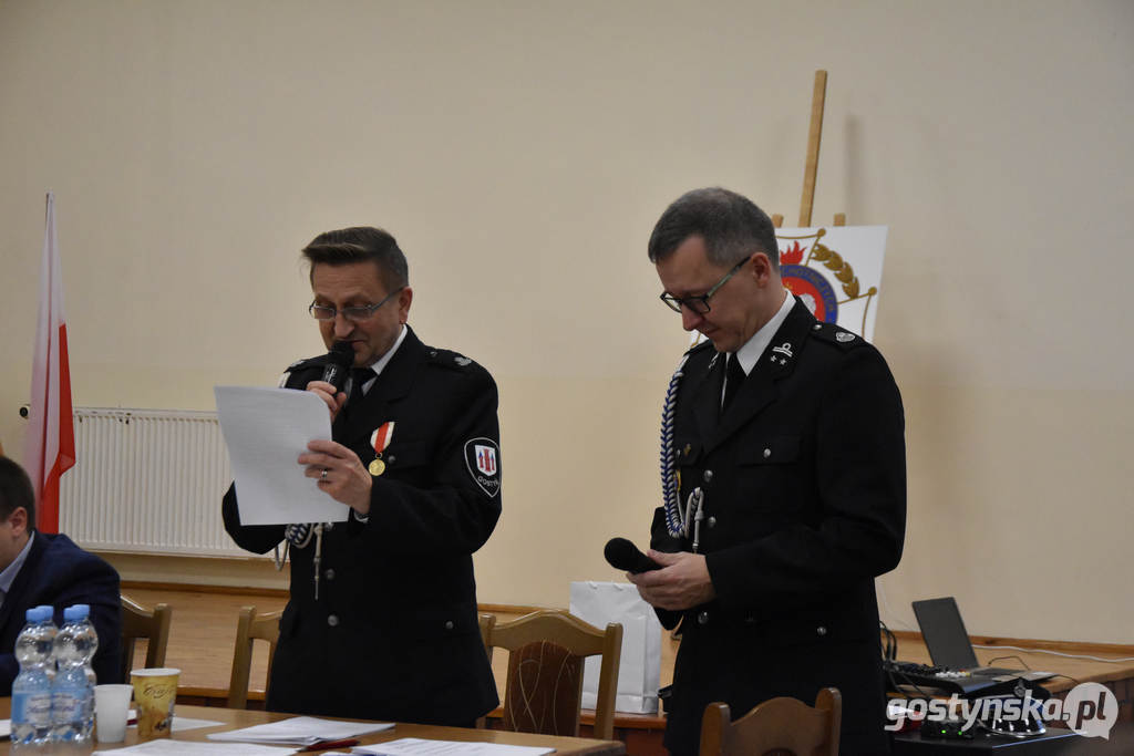 Gostyń. Podczas zjazdu ZOSP gm. Gostyń w Goli wybrano nowy zarząd
