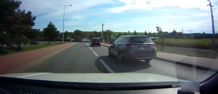 "Uprzejmość" gostyńskich kierowców nie zna granic [wideo] - Zdjęcie główne