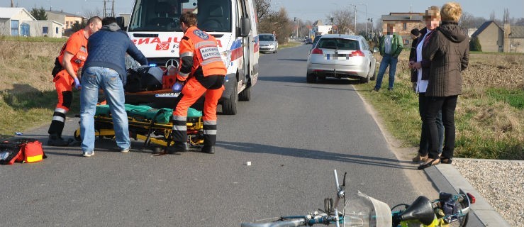 Potrącił rowerzystę. [Aktualizacja] - Zdjęcie główne