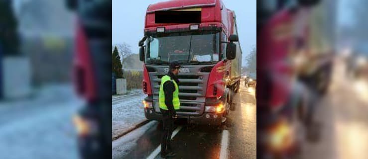 Kompletnie pijany przewoził materiały budowlane - Zdjęcie główne