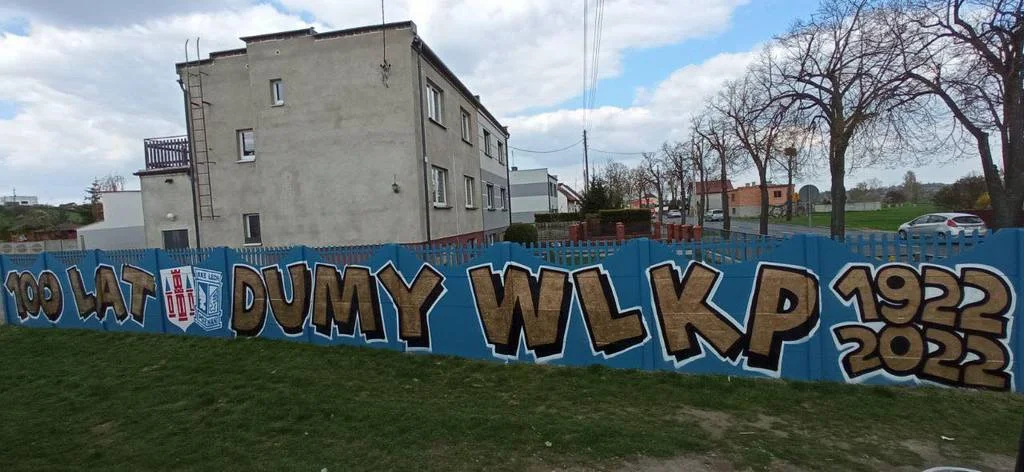 Nowy mural kibiców Lecha Poznań w Gostyniu