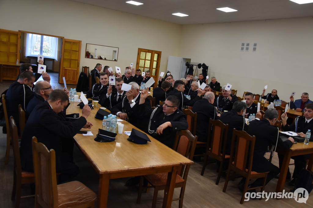 Gostyń. Podczas zjazdu ZOSP gm. Gostyń w Goli wybrano nowy zarząd