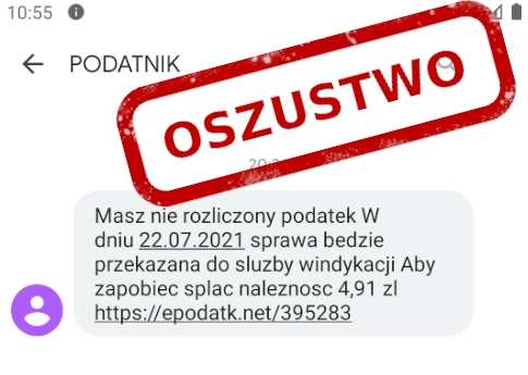 Wysyłają SMS-y o zaległym podatku. Uważaj. To oszustwo  - Zdjęcie główne