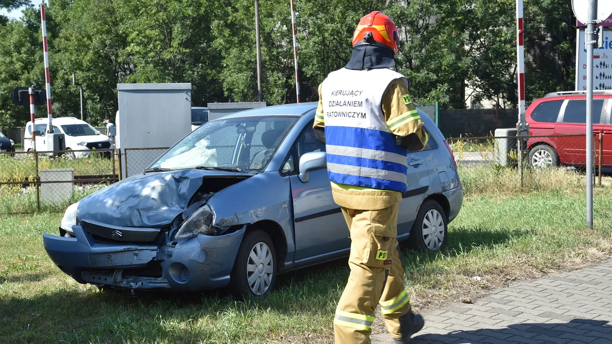 Zły początek dnia dla tego kierowcy. Doprowadził do kolizji w Gostyniu - Zdjęcie główne