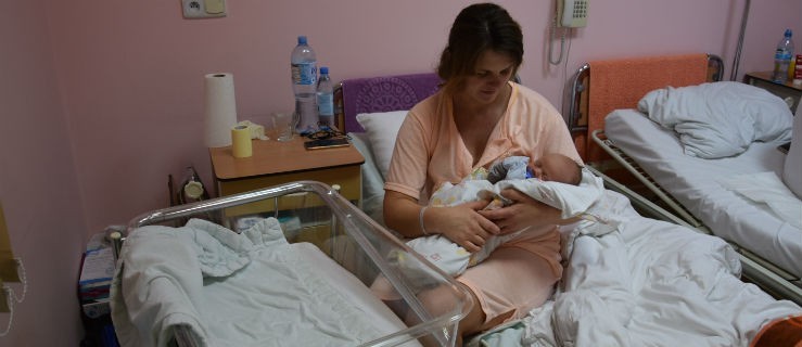Kacperek to pierwszy noworodek urodzony w tym roku w gostyńskim szpitalu - Zdjęcie główne