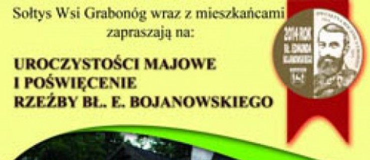 Piaski. Poświęcenie rzeźby bł. E. Bojanowskiego - Zdjęcie główne