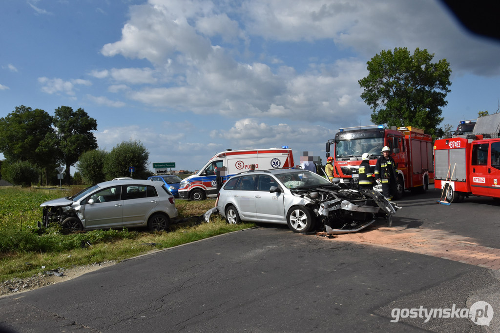 W zderzeniu brały udział 2 pojazdy