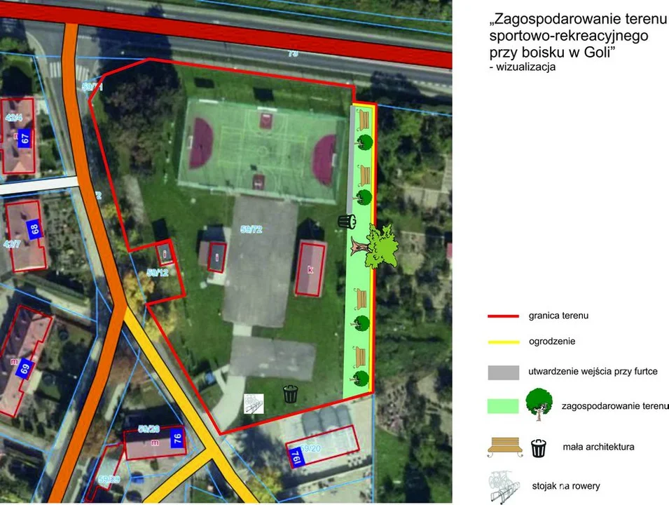 Gostyń. W Goli mieszkańcy czekają na dowinansowanie, a wtedy zacznie się porządkowanie i zagospodarowanie zaniedbanego terenu