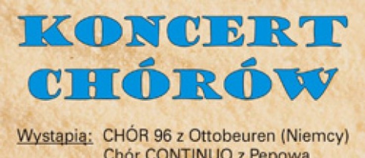 Koncert chórów - Zdjęcie główne