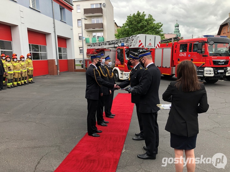 Gostyń. Dzień Strażaka w Komendzie Powiatowej Państwowej Straży Pożarnej w Gostyniu