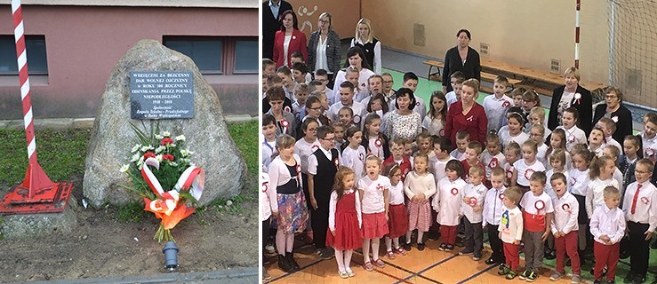 Głaz czekał na odpowiednią chwilę. Jest tablica - Zdjęcie główne