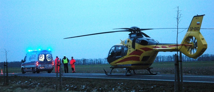 Helikopter LPR odleciał bez poszkodowanego. Mężczyzna zmarł - Zdjęcie główne