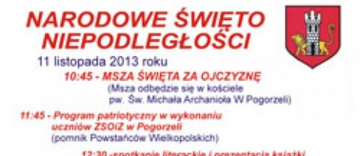 Święto Niepodległości w Pogorzeli - Zdjęcie główne