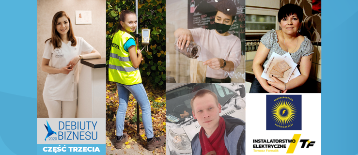 Debiuty Biznesu 2020 - poznajcie kolejne firmy i ich właścicieli - Zdjęcie główne