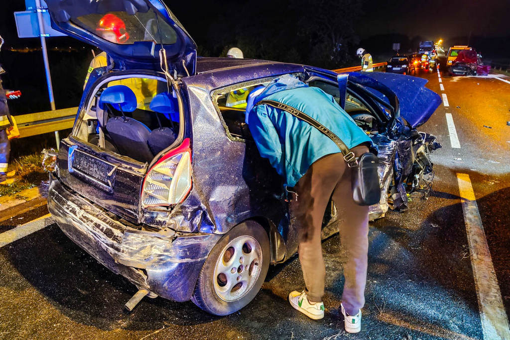 Śrem. Zderzenie dwóch samochodów na obwodnicy śremskiej. Jednym z uczestników byli mieszkańcy gm. Gostyń