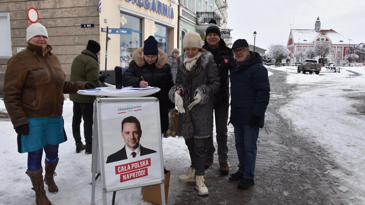 Przed wyborami prezydenckimi Platforma Obywatelska Gostyń zbierała podpisy poparcia dla Rafała Trzaskowskiego - Zdjęcie główne