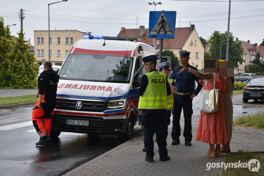 Gostyń. Potrącenie nastolatki na przejściu dla pieszych