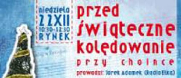 Przedświąteczne kolędowanie na rynku - Zdjęcie główne