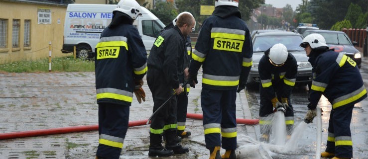 Ulewa narobiła bałaganu w całym mieście - Zdjęcie główne