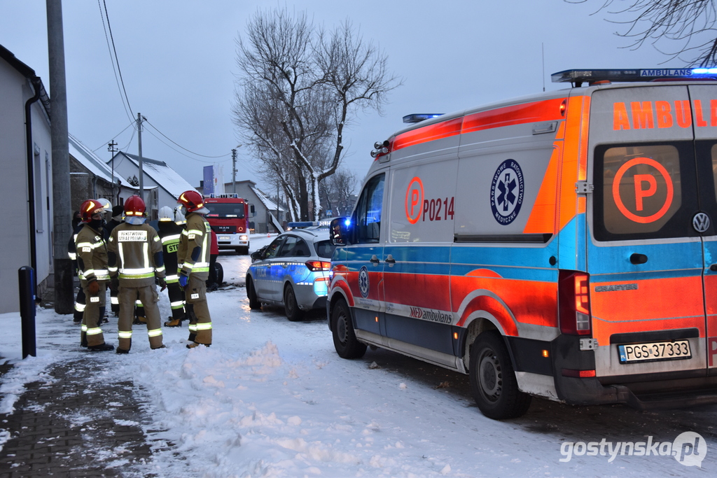 Pogorzela. Na ul. Błonie zderzyły się dwa samochody osobowe