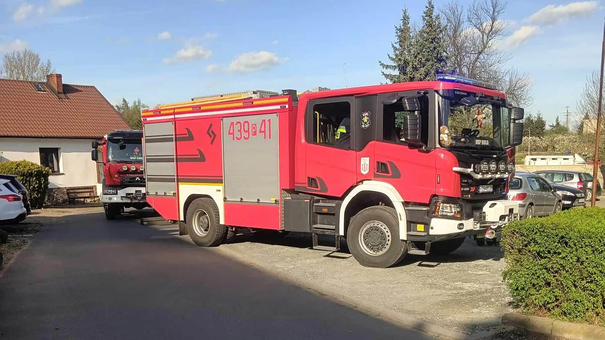Pracowity weekend gostyńskich strażaków. W Podrzeczu spłonął quad, w Gostyniu palił się pień drzewa - Zdjęcie główne