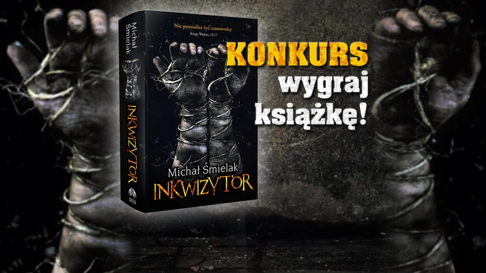 Wygraj książkę "Inkwizytor" Michała Śmielaka - Zdjęcie główne
