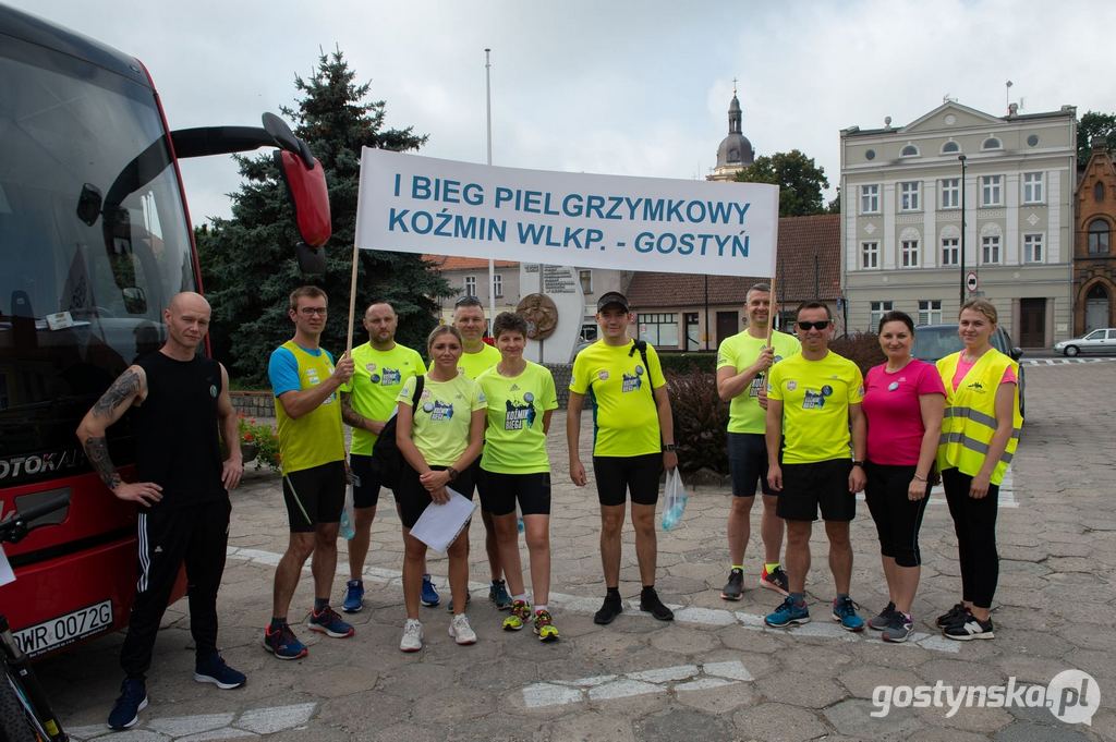 Koźmińscy biegacze dotarli na Święta Górę wczoraj popołudniu