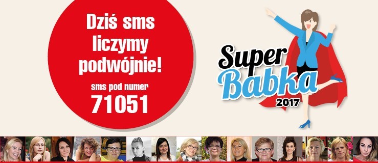 Superbabka. Dziś SMS ma podwójną moc! - Zdjęcie główne