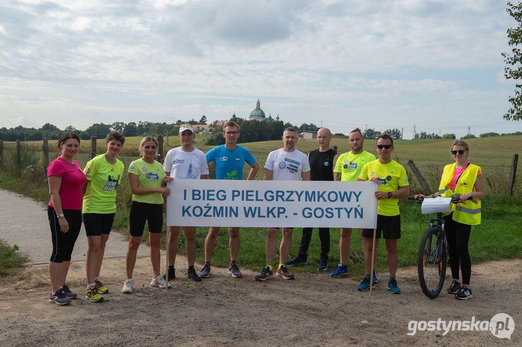 Koźmińscy biegacze dotarli na Święta Górę wczoraj popołudniu