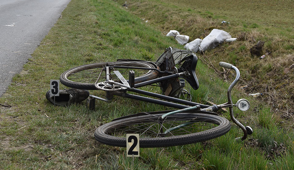 Potrącenie rowerzysty w Borku Wlkp. Ile stracił sprawca? - Zdjęcie główne